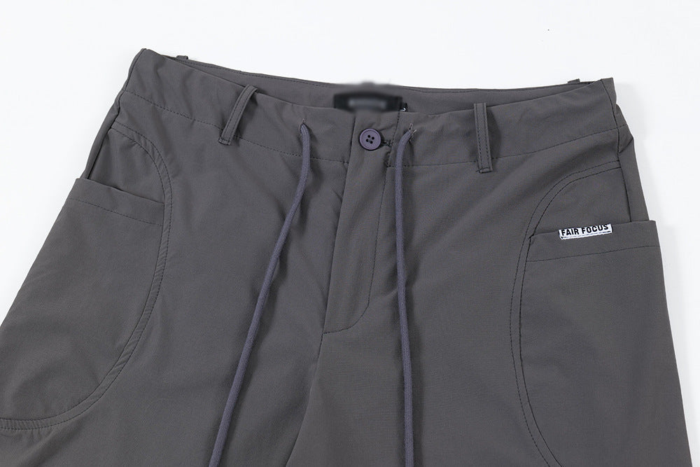 Drune | Fallschirmjägerstil-Hosen mit Falten