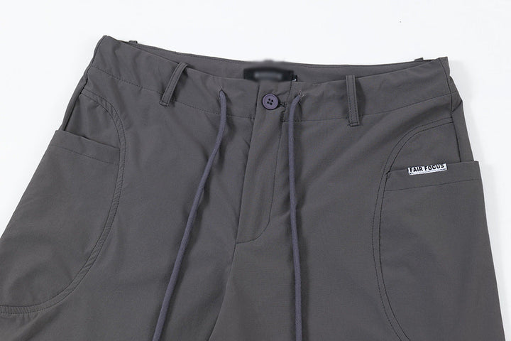 Drune | Fallschirmjägerstil-Hosen mit Falten