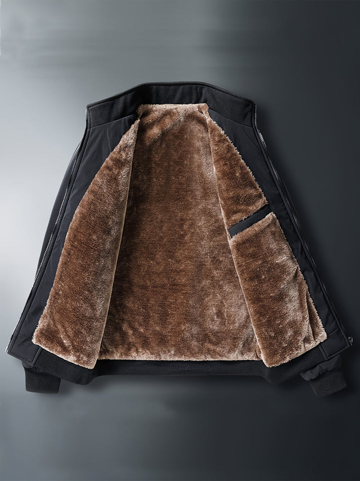 Drune | Warme Jacke mit Fleecefutter Polyester Stilvoll und Praktisch