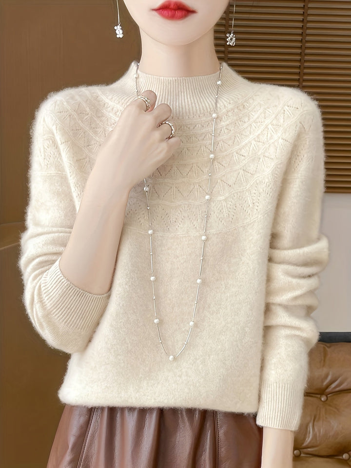 Drune | Wollstrickpullover Pullover Damen - Für den Alltag
