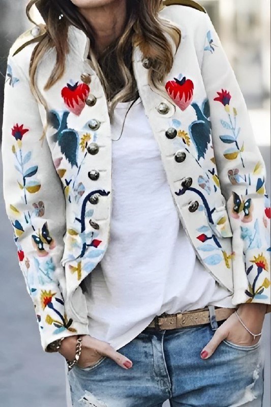 Drune | Blumenjacke
