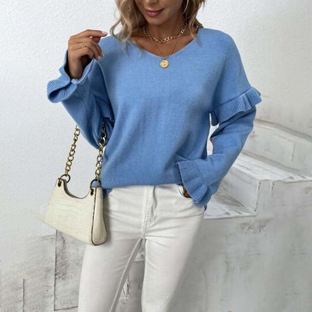 Drune | Lässiger und Bequemer Strickpullover für Damen