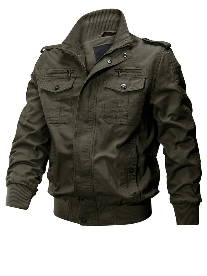 Drune | Tarn-Piloten-Outdoorjacke Mit Mehreren Taschen Für Herren - Perfekt für Outdoor-Aktivitäten