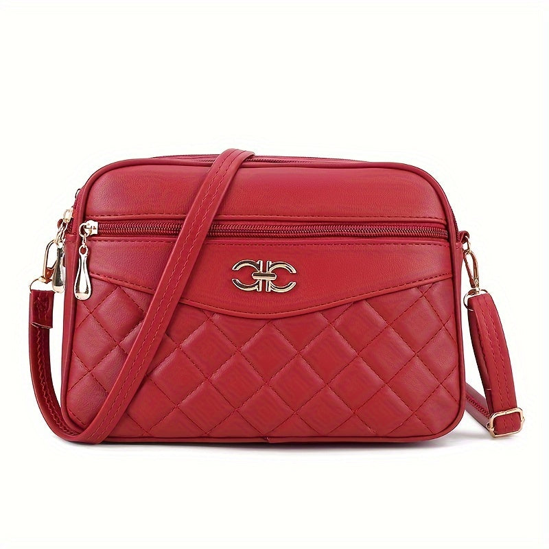 Drune | Große Multicolor Schultertasche mit modernem Design