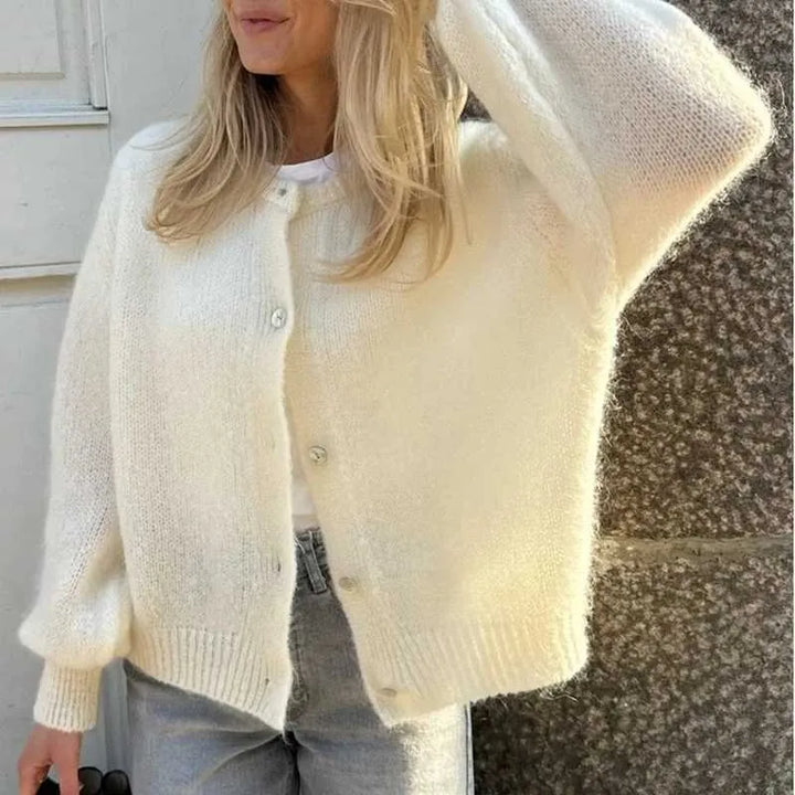 Drune | Damenpullover mit Knopfverschluss