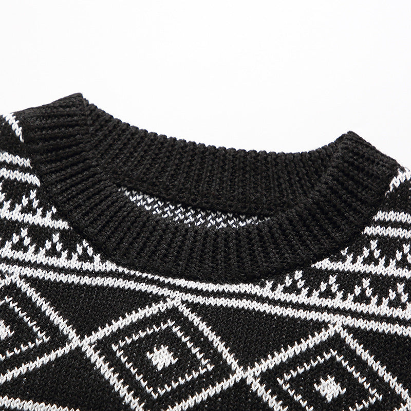 Drune | Gestrickter Pullover Herren