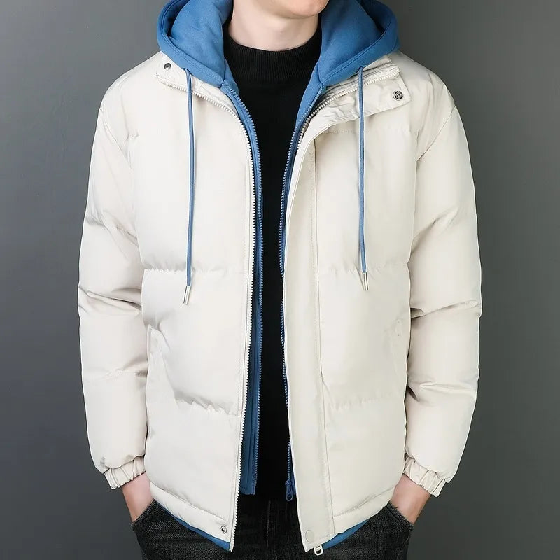 Drune | Dick Baumwolljacke mit Kapuze Windbreaker für Herren