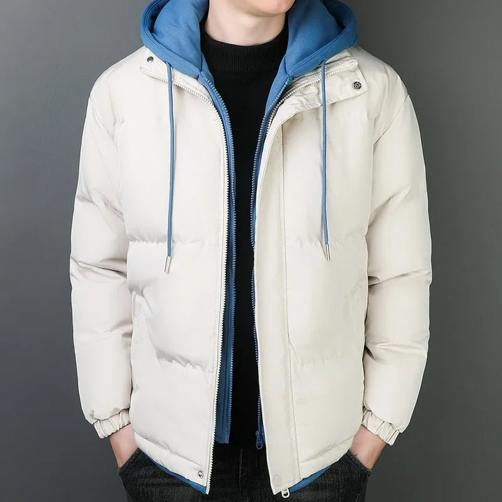 Drune | Herrenjacke aus verdickter Baumwolle mit winddichter Kapuze