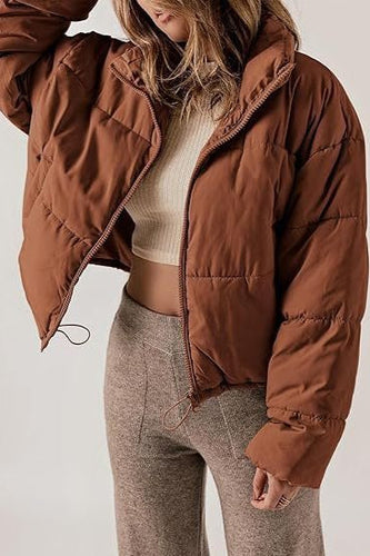 Drune | Schlichte gestepptes Puffer-Jacke