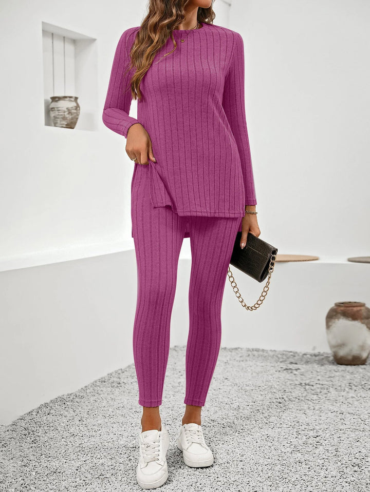 Drune | Gerippte Strickset