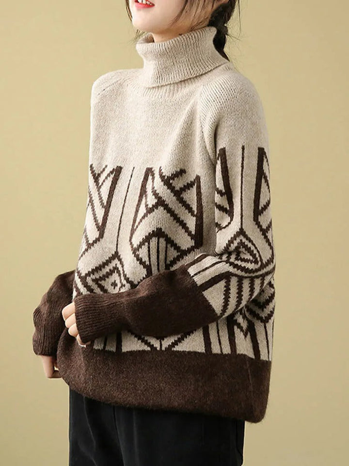 Drune | Strickpullover mit Rollkragen
