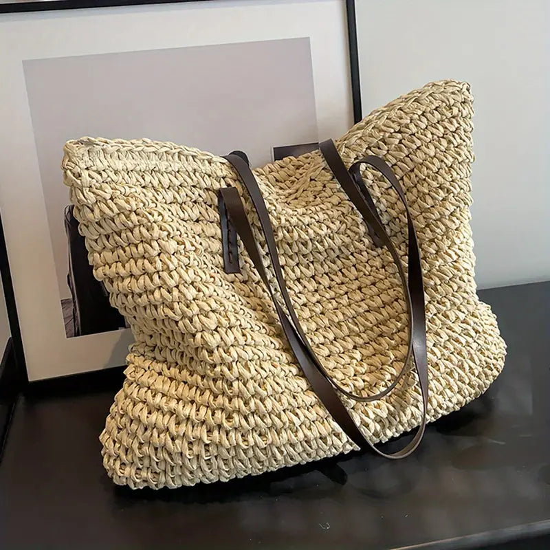 Drune - große gewebte Tragetasche | Tasche im Bohemian-Beachy-Stil