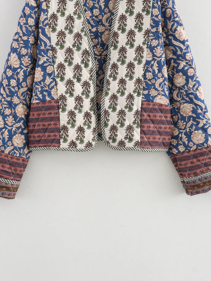 Drune | Steppjacke mit umkehrbarem Druck für Damen