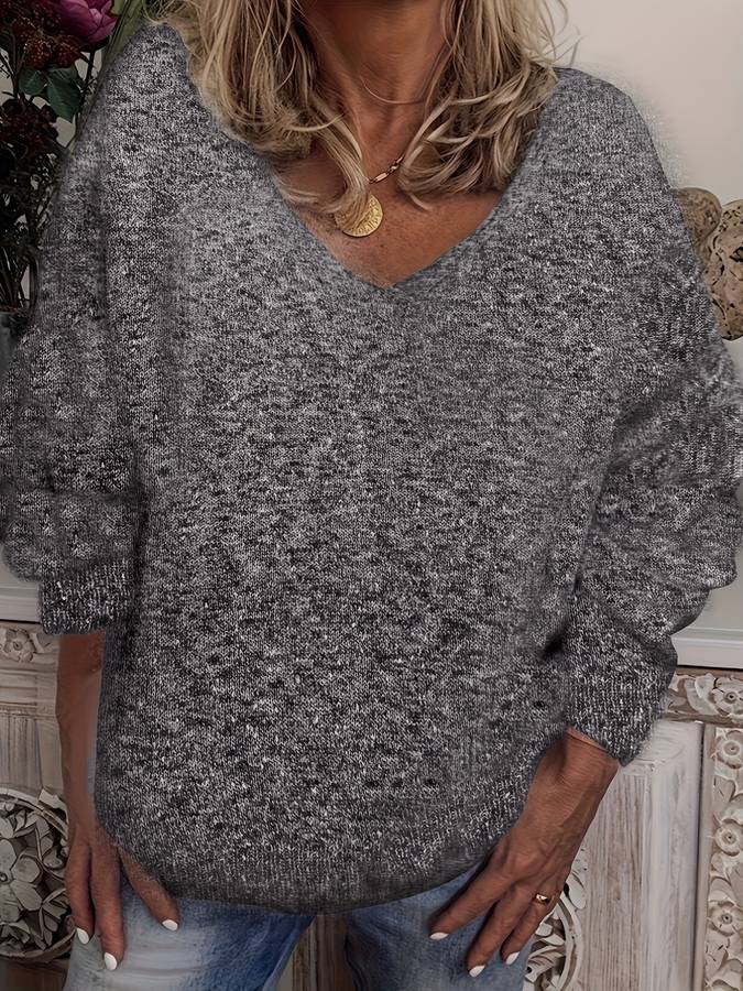 Drune | Pullover mit V-Ausschnitt