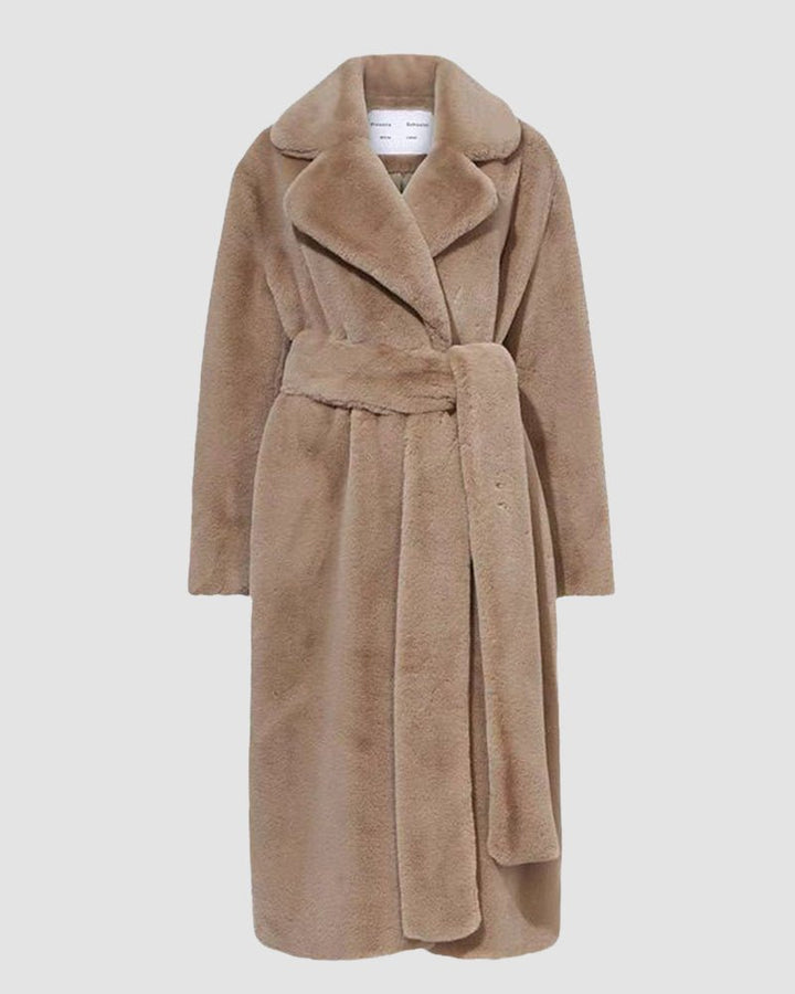 Drune | Übergroßer Kunstpelzmantel - Ultra-weiche Wärme - Langschnitt Design - Winter Glam