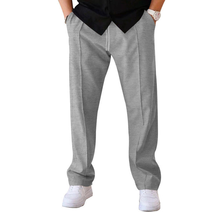 Drune | Bequeme, Breitgeschnittene Herren Hose Aus Leichtem, Luftigem Material