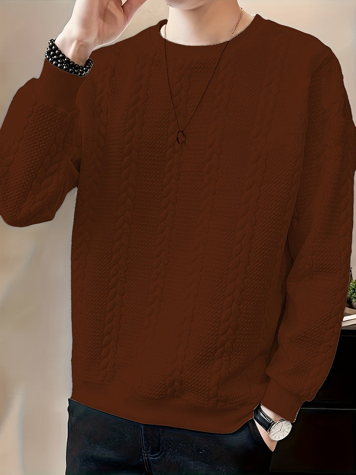 Drune | Trend Baumwolle Fleece Sweatshirt für Männer - Perfekt für Casual Days