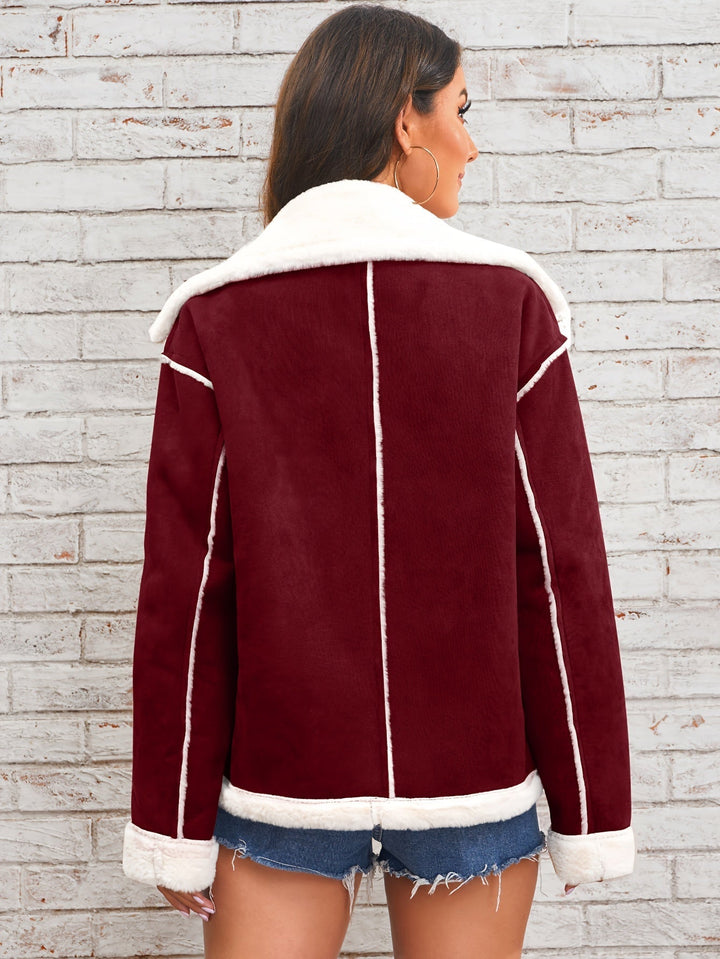 Drune | Elegante Teddy Winterjacke für Damen