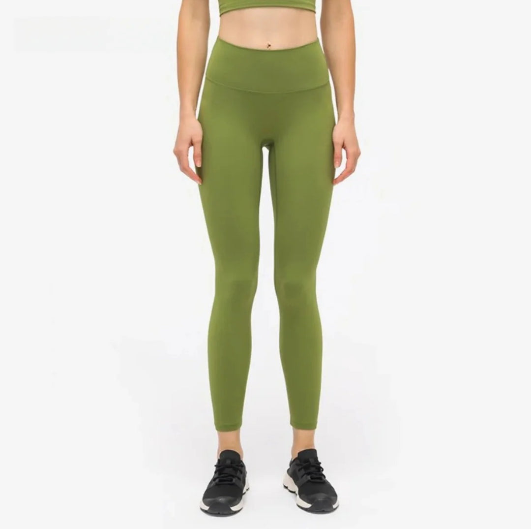 Drune | Hohe Taille Hüfte heben Yoga Sport neun-Punkt-Hose