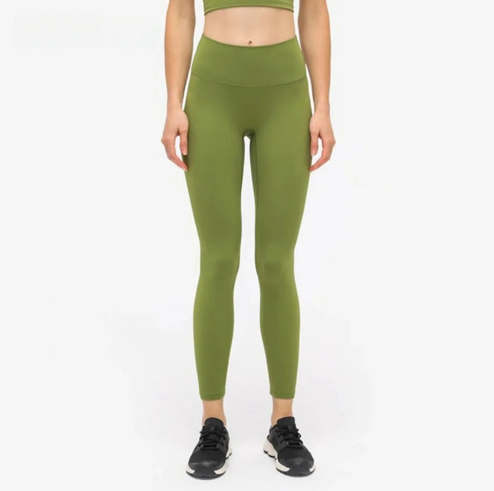 Drune | Hohe Taille Hüfte heben Yoga Sport neun-Punkt-Hose