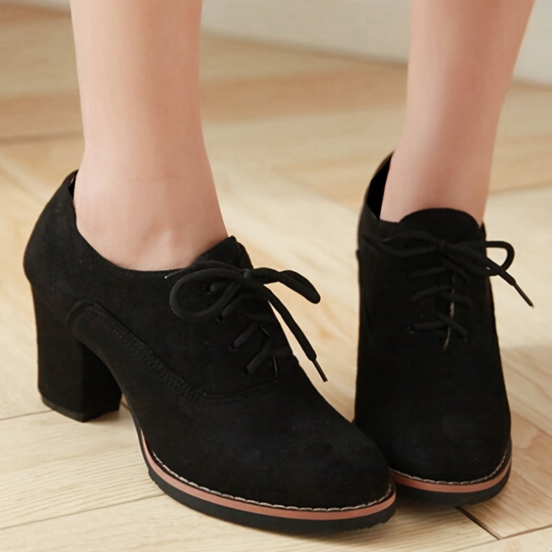 Drune | Elegante Damen Pumps Mit Chunky Absatz