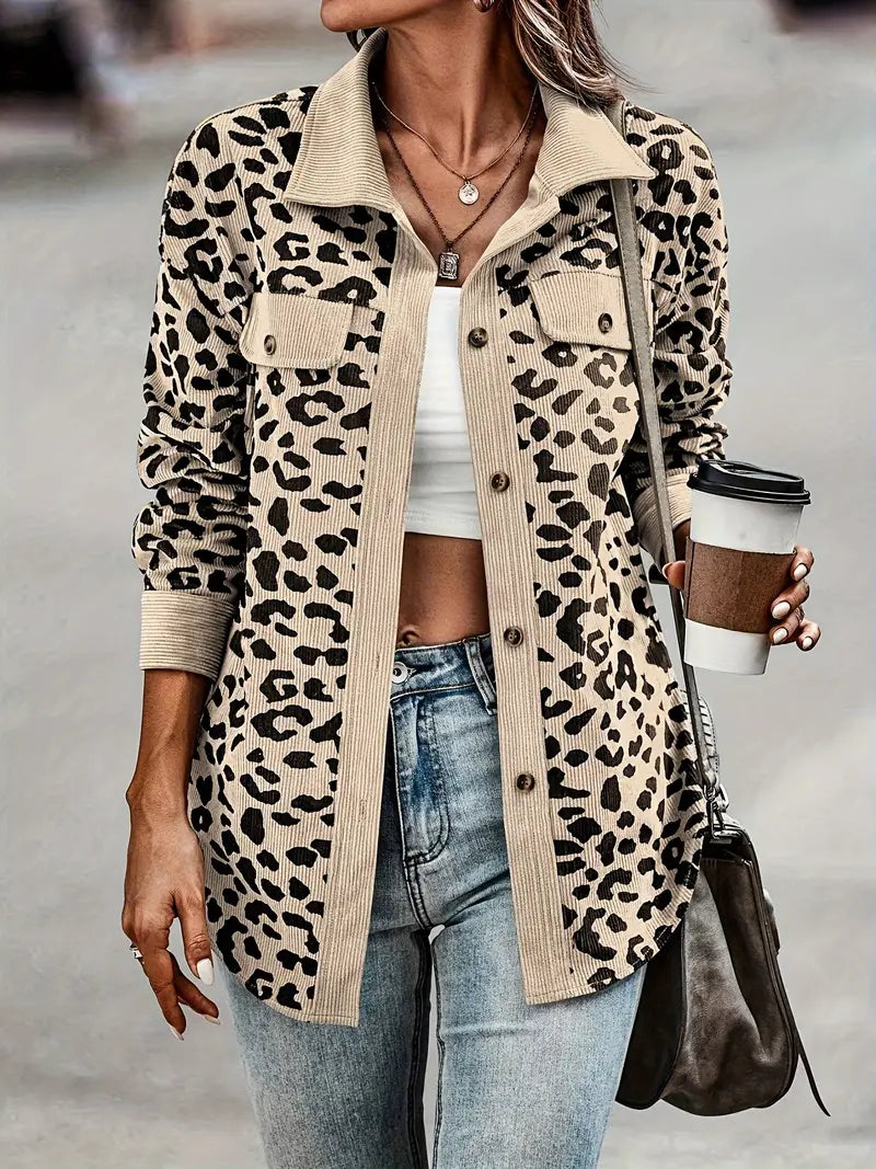 Drune | Leopardjacke Für Auffällige Outfits
