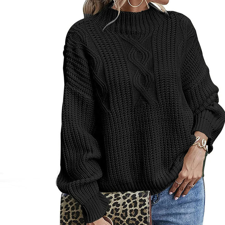 Drune | Stylischer Pullover Aus Gedrehtem Strick für Damen