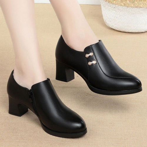 Drune | Damen Echtes Leder Stiefel