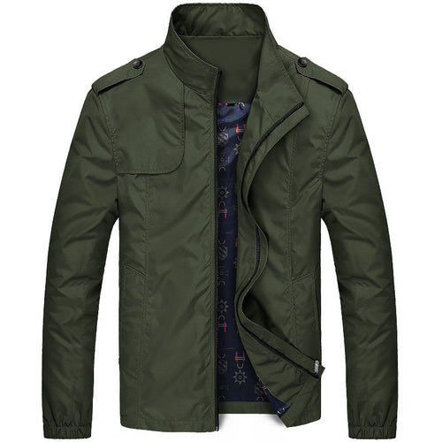 Drune | Herrenjacke Mit Hohem Kragen