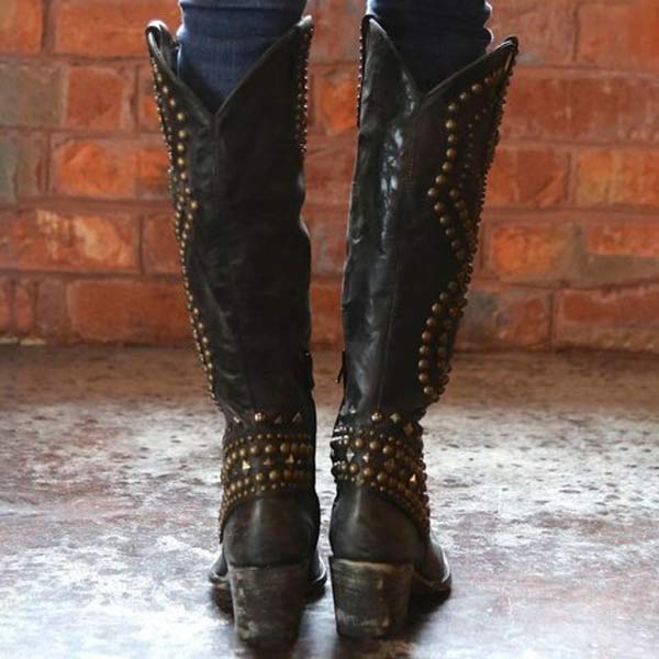 Drune | Cowboystiefel mit Absätzen
