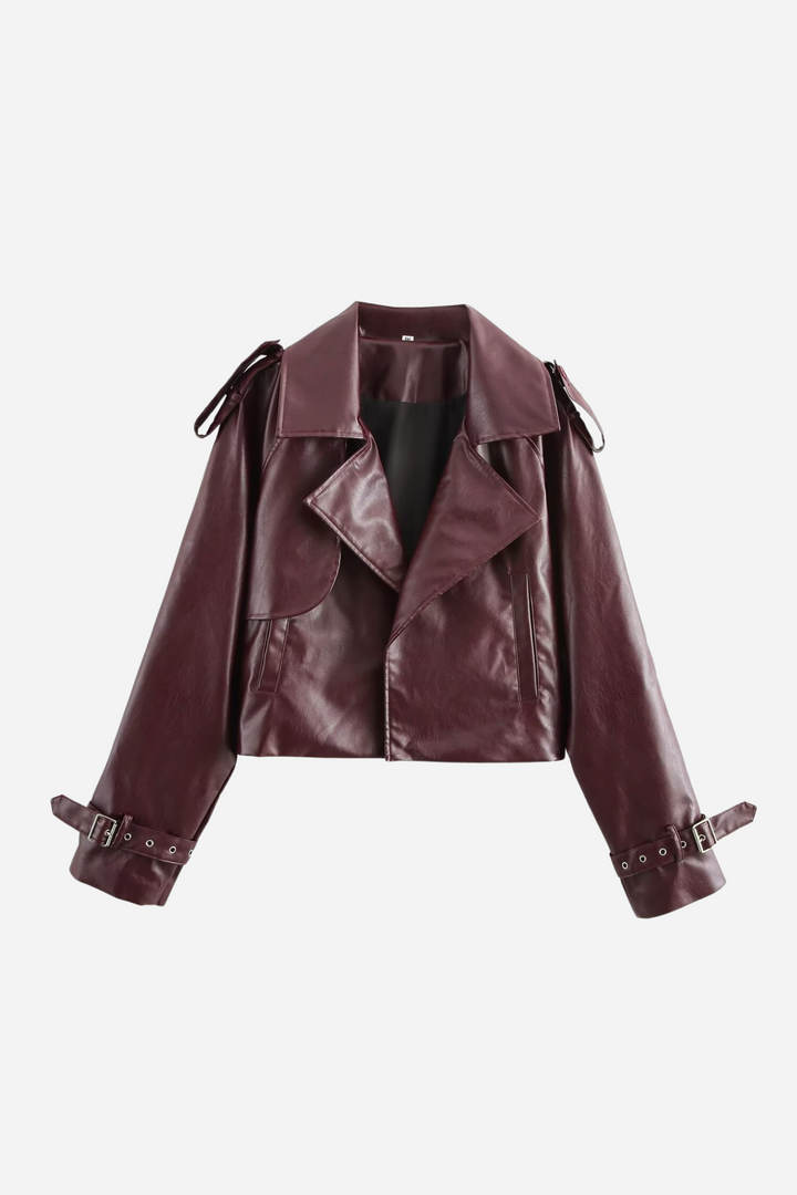 Drune | Kunstleder Bequeme Jacke