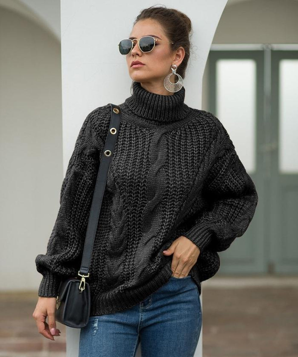 Drune | Stilvoller, Warmer Winterpullover Mit Rollkragen