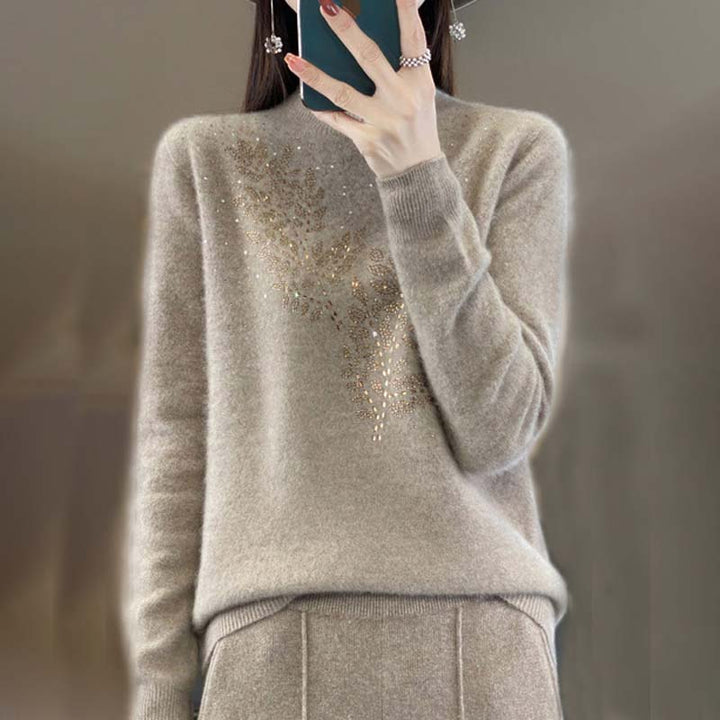 Drune | Strickpullover mit Schönem Blattmuster