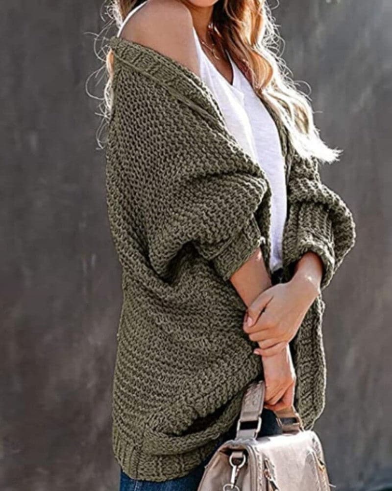 Drune | Warmer Und Weicher Strickjacke