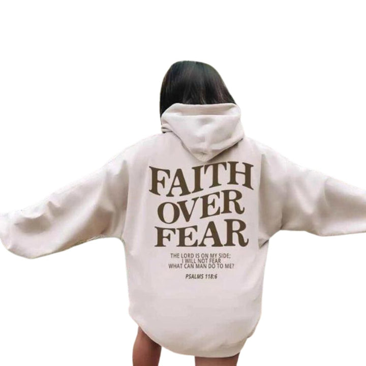 Drune | "Faith Over Fear Pslams 118:6" Unisex-Kapuzenpulli