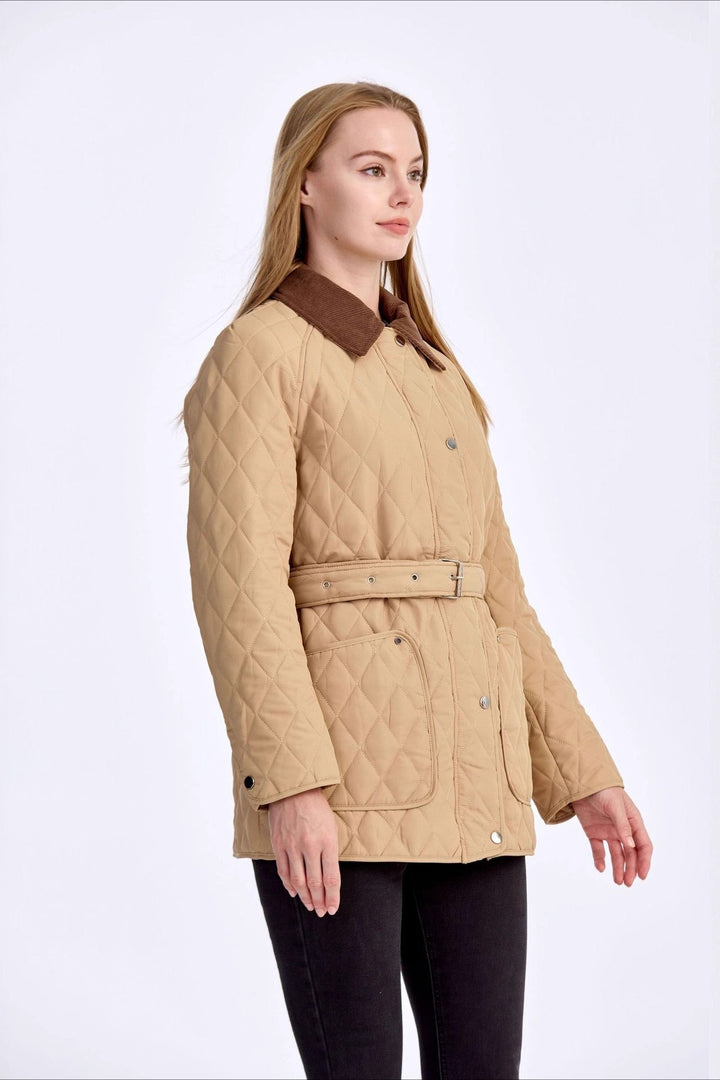 Drune | Revers Pendler Puffer Jacke