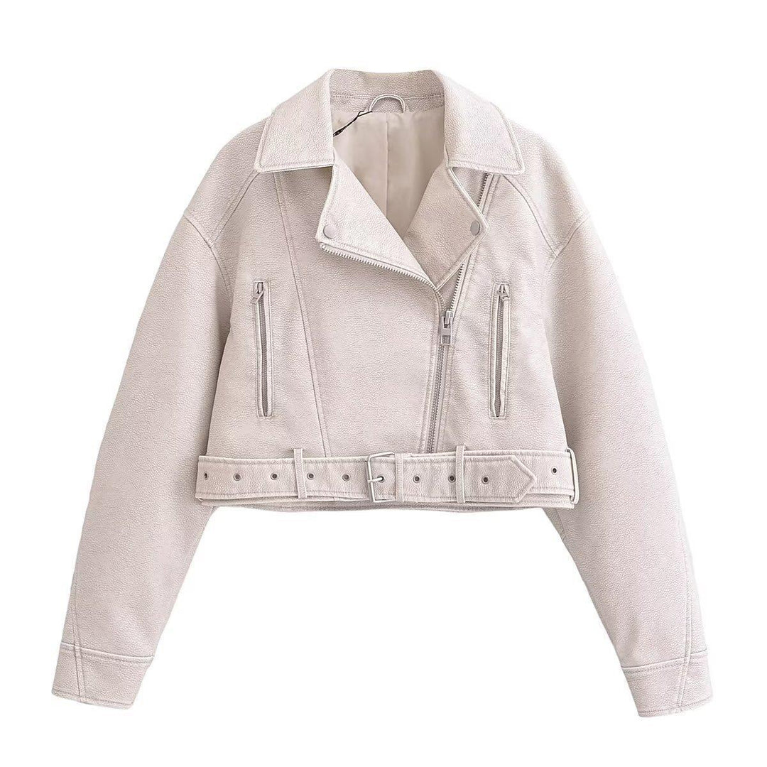 Drune | Waschbare, Farbverlaufende Lederjacke Für Damen*