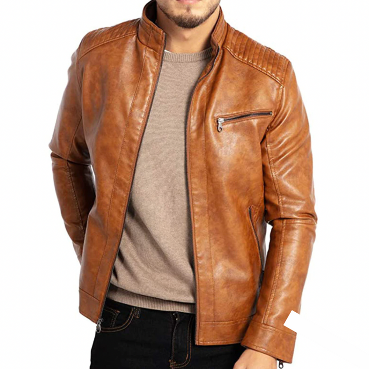 Drune | Elegante Lederjacke für Männer