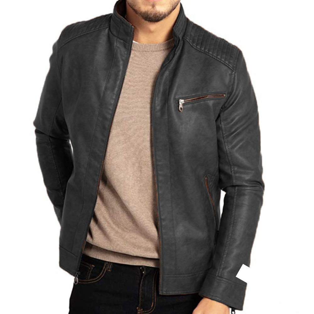 Drune | Elegante Lederjacke für Männer