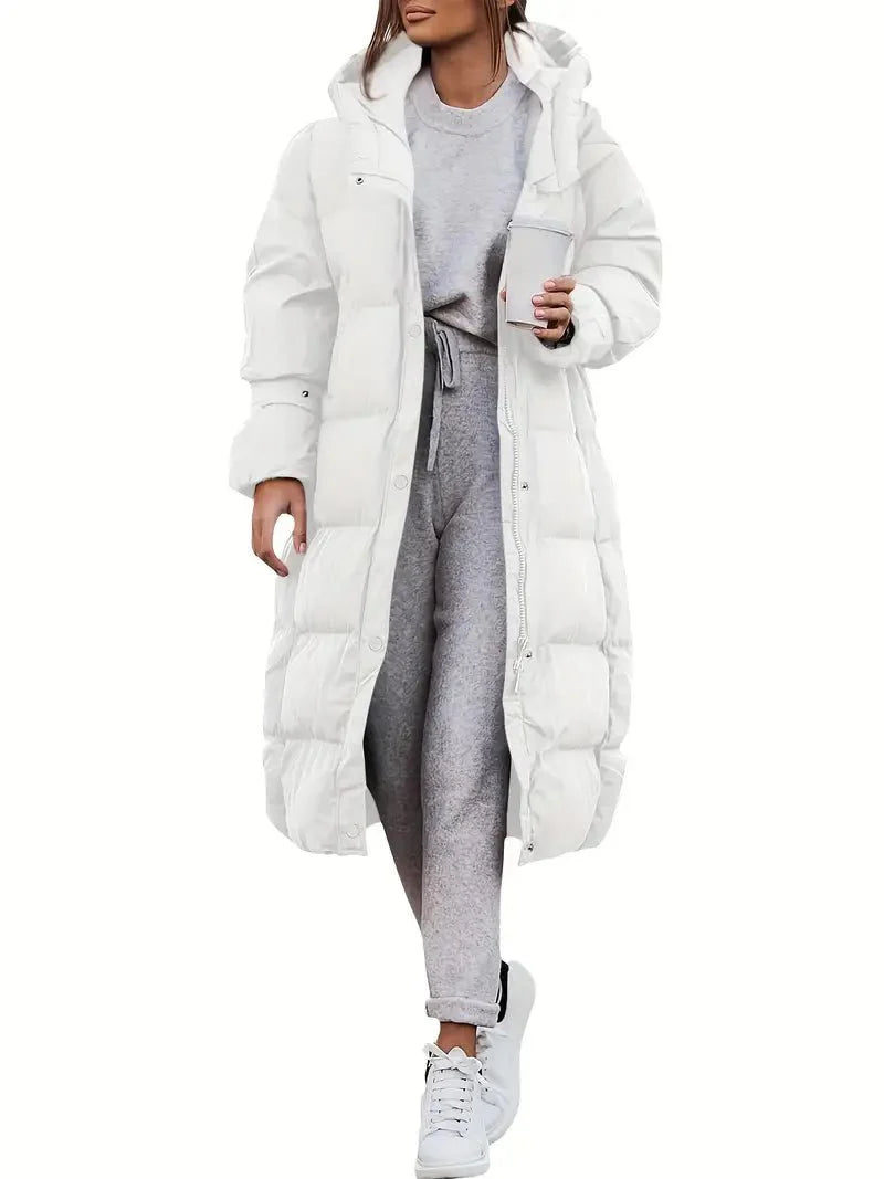 Drune | Puffer-Jacke mit Kapuze - Ultra-warme Isolation - Wasserabweisend - Winter Casual