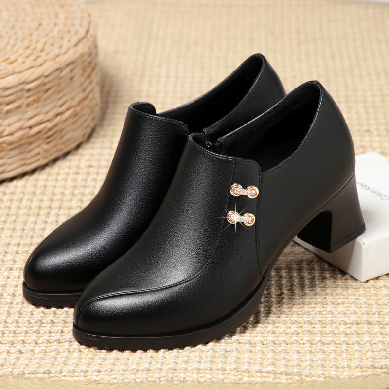 Drune | Damen Echtes Leder Stiefel