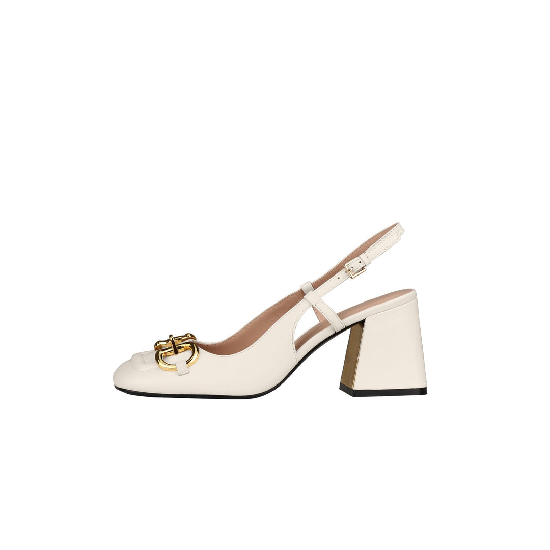 Drune Retro Mary Jane Schuhe mit dicken hohen Absätzen und Schnallen