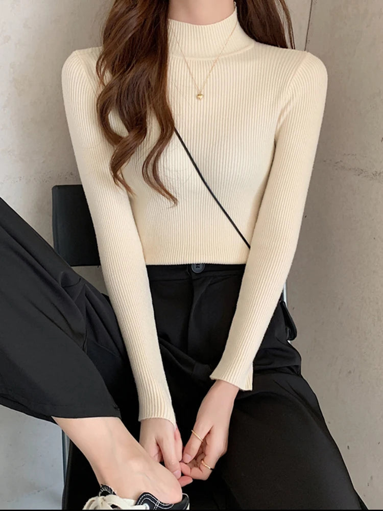 Drune | Cozy ribbed wool sweater for women