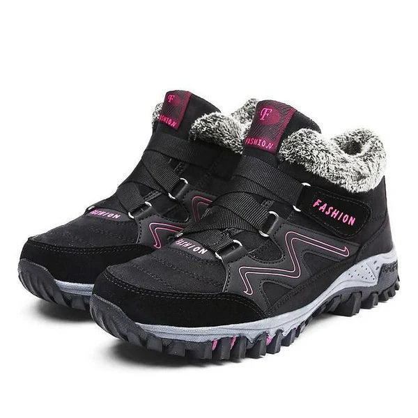 Drune | Damen Winter Villi Leder Plattform Stiefel
