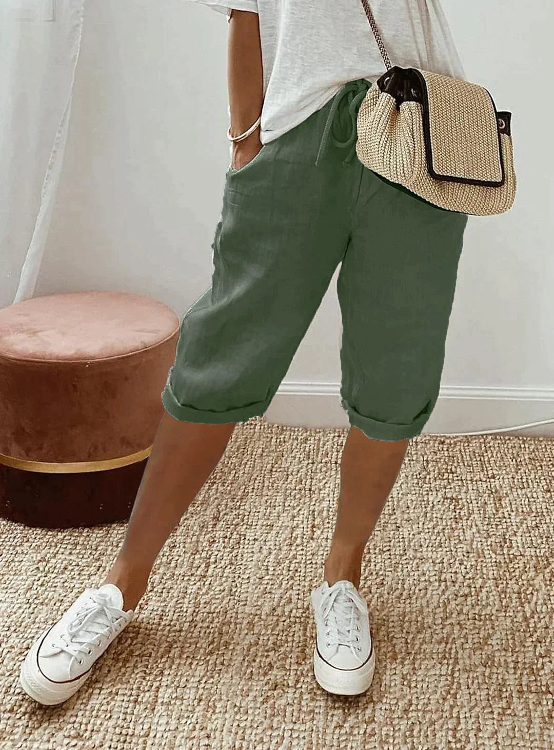Drune | Lässige  Kurzhose Für Damen