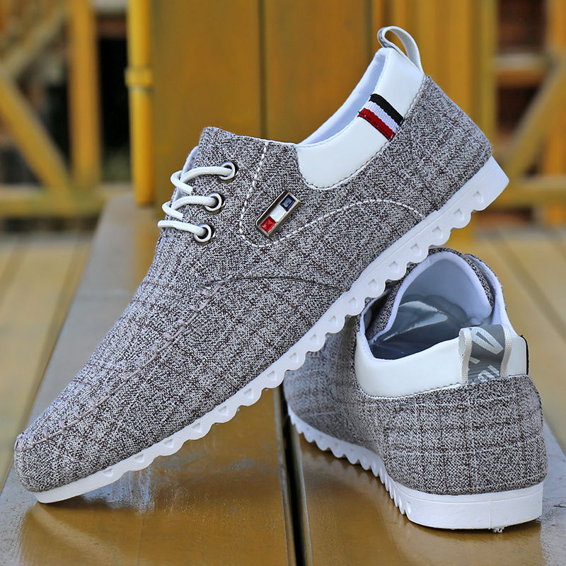 Drune | Leichte Herren Leinen Segelschuhe