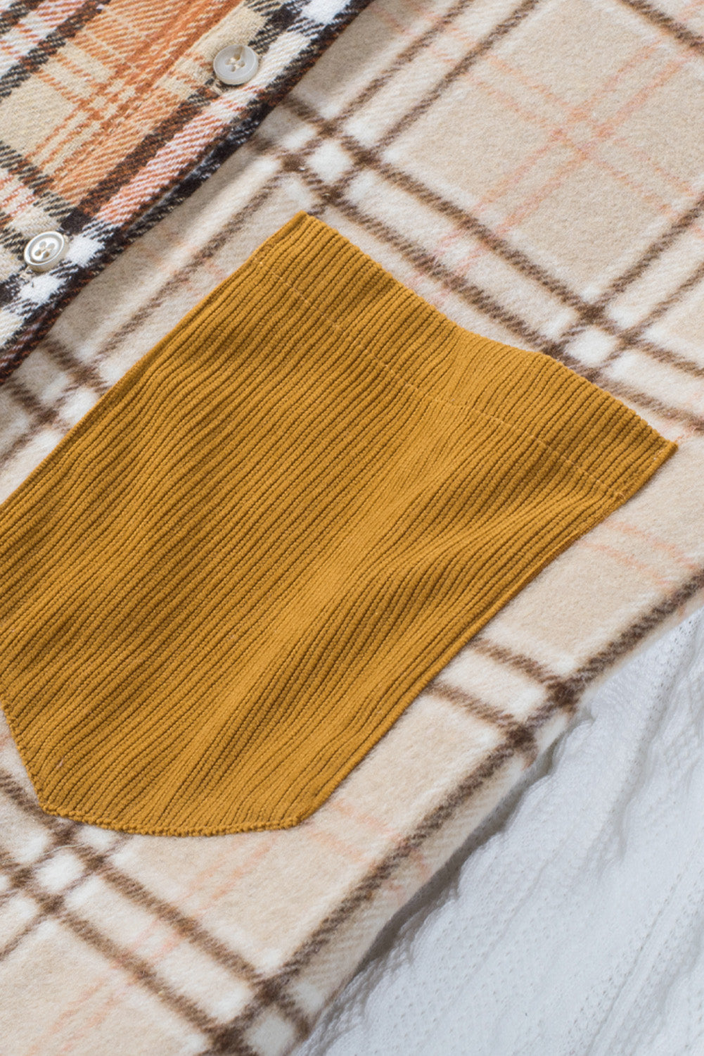 Drune | Gitterhemde mit Patchwork-details Baumwollmischung Perfekt Für Layering