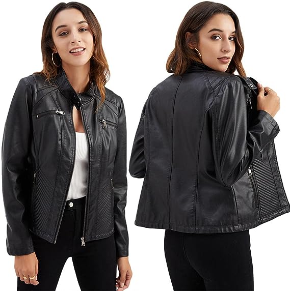 Drune | Ariana Elegante Frühlingsjacke Aus Leder