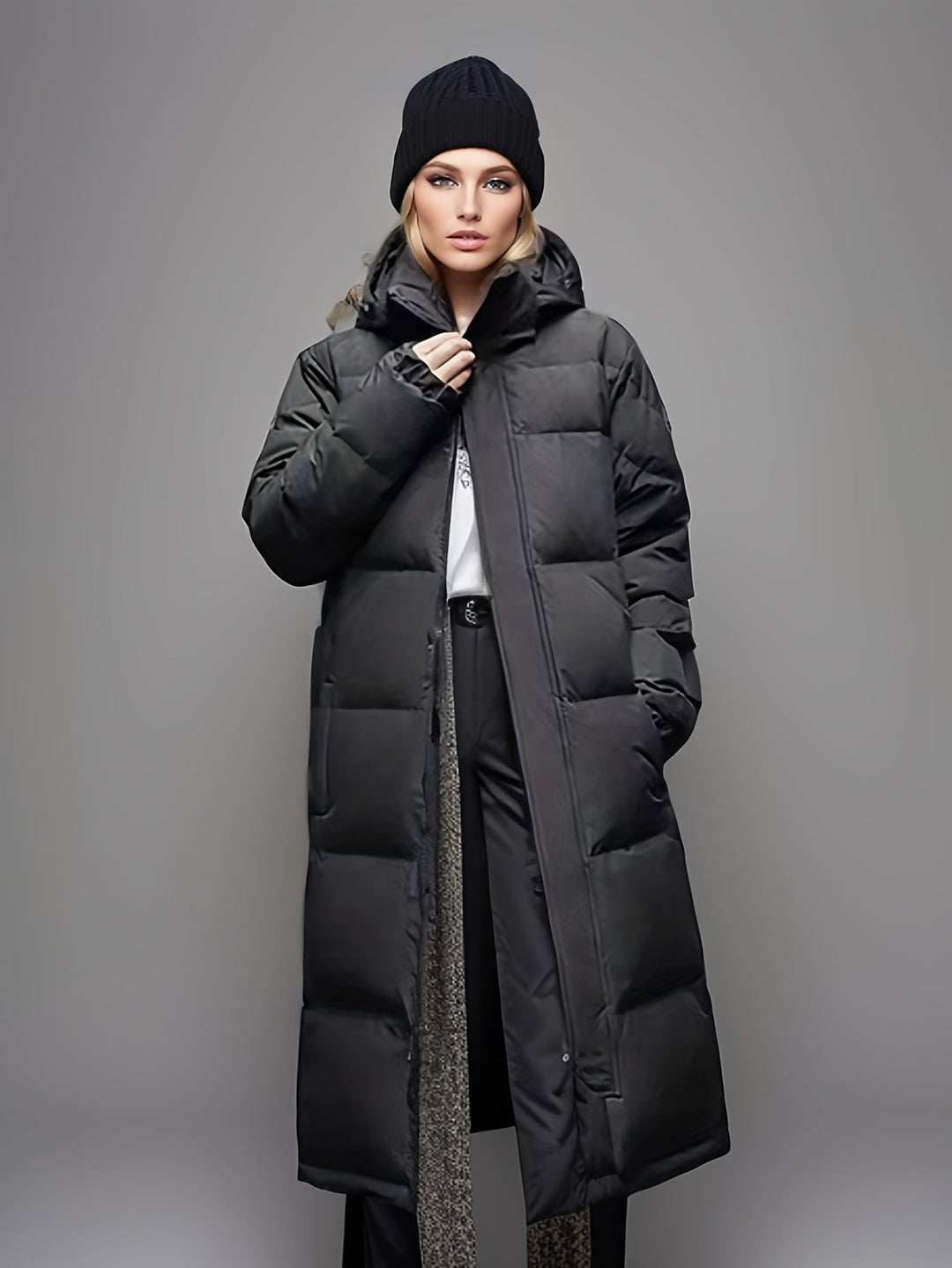 Drune | Langer Warmer Wintermantel