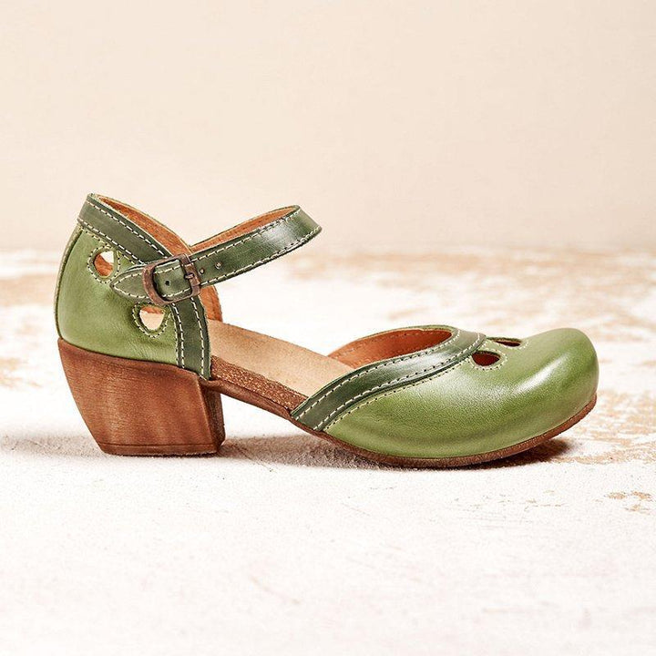 Drune | Sandalen mit Niedrigen Absätzen